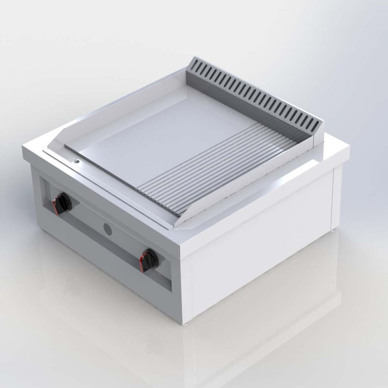 TABLE TOP 1/2 GROOVED 1/2 SMOOTH HOT PLATE GRIDDLE 750 - TABLE TOP RANGE Kenya